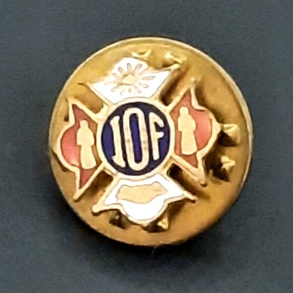 Vintage Independent Order of Foresters Pins Lot of 2 IOF - Picture 2 of 6